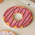 Donut-shaped diatom mud coasters