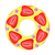 Donut-shaped diatom mud coasters