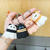 Rotatable Badminton Stress-Relief Keychain