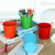 Double-Eared Wrought Iron Desktop Mini iron Bucket