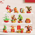 Mini Decompression Building Block Ornaments For Chinese New Year