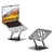 Carbon Steel Pen Laptop Tablet Stand