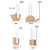 Wooden Magnetic Fridge Vase
