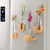 Wooden Magnetic Fridge Vase