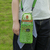 Mesh crossbody cup sleeve