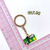 World Cup football peripheral souvenir metal keychain pendant