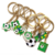 World Cup football peripheral souvenir metal keychain pendant