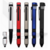 Outdoor tool light pen, LED compass, touchscreen phone holder, ballpoint pen