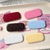 Faux leather pattern phone holder folding mirror