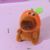 Capybara plush doll keychain