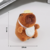 Capybara plush doll keychain