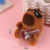 Capybara plush doll keychain