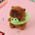 Capybara plush doll keychain