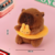 Capybara plush doll keychain