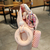 Grip trainer stress-relief keychain pendant