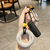 Grip trainer stress-relief keychain pendant