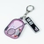 Badminton Shaker Key Chain Pendant