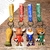 US, Canada And Mexico World Cup Mascot Key Chain Pendant