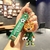 US, Canada And Mexico World Cup Mascot Key Chain Pendant