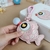 Bubble-blowing fish squeeze toy keychain