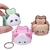 Bread machine decompression toy keychain