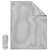 Lightweight And Thin Striped Quick-Drying Sports Towel
