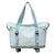 Expandable wheeled travel bag with retractable handle