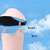 Magnetic Sun Protection Hat with Face Cover