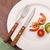 Titanium Wood Tableware Set