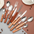Titanium Wood Tableware Set