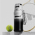 Dual-suction Straw Sports Water Bottle