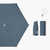 Retractable Five-Fold Portable Sun Umbrella