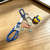 Rotating Football Keychain Pendant