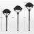 Outdoor Aluminum Alloy Telescopic Folding Stool