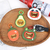 Creative bottle opener keychain pendant