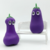 Eggplant TPR Stress Relief Toy