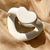 Ceramic beauty massage gua sha board
