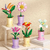 Coffee Cup Plant Series Building Blocks-The 12 Zodiac Signs' Guardian Flower Collection