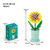 Coffee Cup Plant Series Building Blocks-The 12 Zodiac Signs' Guardian Flower Collection