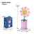 Coffee Cup Plant Series Building Blocks-The 12 Zodiac Signs' Guardian Flower Collection