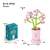 Coffee Cup Plant Series Building Blocks-The 12 Zodiac Signs' Guardian Flower Collection