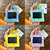 Electronic Drawing Pad Keychain