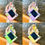 Electronic Drawing Pad Keychain