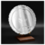 Metal Round Hollowed-Out Mirror Commemorative Plate
