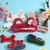 Customizable plush hair bands