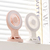 Mini fan fill light with clip