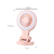 Mini fan fill light with clip