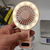 Mini fan fill light with clip