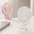 Mini fan fill light with clip