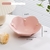 Flower Shape PU Leather Tray